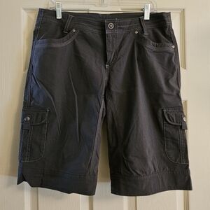 Kuhl Women's Dark Gray Cargo Shorts